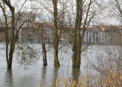 Mâcon regarde la rivière