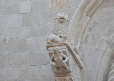 Korcula sculpture