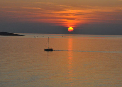 Primosten au crépuscule